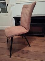 Cognac kleurige eetkamerstoelen van MXSOFA- 4 stuks, Huis en Inrichting, Stoelen, Ophalen