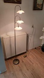 Mooie Staande Lamp met 3 Lichtpunten, Ophalen, Zo goed als nieuw, Glas, Modern