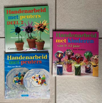 3 Knutselboeken: Peuters & Kinderen 9-12 jaar beschikbaar voor biedingen