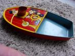 Oude Mickey Mouse blik Blikken Tug boot Zeer Mooie staat, Antiek en Kunst, Antiek | Speelgoed, Ophalen
