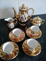 mokkaservies, Ophalen