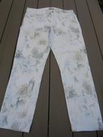 Wit/grijze broek NICK JEAN, Maat 38/40 (M), Wit, Ophalen of Verzenden, Zo goed als nieuw