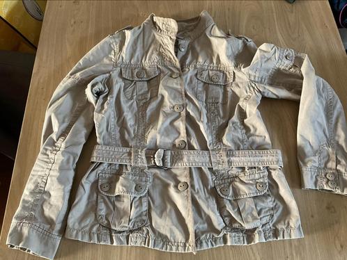 Esprit zomerjas, 38 M, Kleding | Dames, Jassen | Zomer, Gedragen, Maat 38/40 (M), Beige, Ophalen of Verzenden