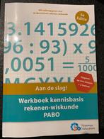 E. Kloet - Werkboek kennisbasis rekenen-wiskunde PABO, Boeken, Overige niveaus, Nederlands, Ophalen of Verzenden, E. Kloet; N. Wolzak; R. Moraal; Erasmus Education