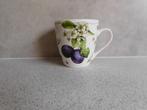 Mok 10x10 cm. Fruits Blue Plumb Marjolein Bastin MB, Huis en Inrichting, Ophalen of Verzenden, Zo goed als nieuw, Overige stijlen