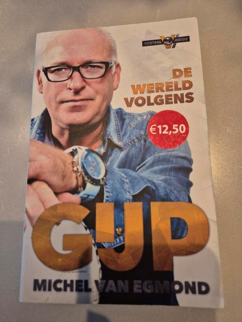 De Wereld Volgens Gijp - Michel van Egmond, Boeken, Biografieën, Zo goed als nieuw, Sport, Ophalen of Verzenden