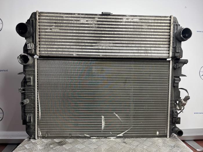 Koelerset van een Mercedes Sprinter, Auto-onderdelen, Airco en Verwarming, Mercedes-Benz, Gebruikt, 3 maanden garantie