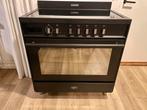Boretti 90cm inductie fornuis incl. Afzuigkap! Met garantie, Ophalen of Verzenden, Zo goed als nieuw, Inductie, Vrijstaand