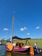Platbodemjacht Gipon Grundel 8,5 meter, Watersport en Boten, Platbodems, Ophalen, Gebruikt, Staal, Diesel