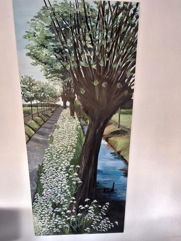 Schilderij Boksloot Hellendoorn  beschikbaar voor biedingen