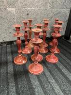 Kandelaars 10 stuks heel mooi, Overige materialen, Overige kleuren, 25 tot 50 cm, Ophalen of Verzenden