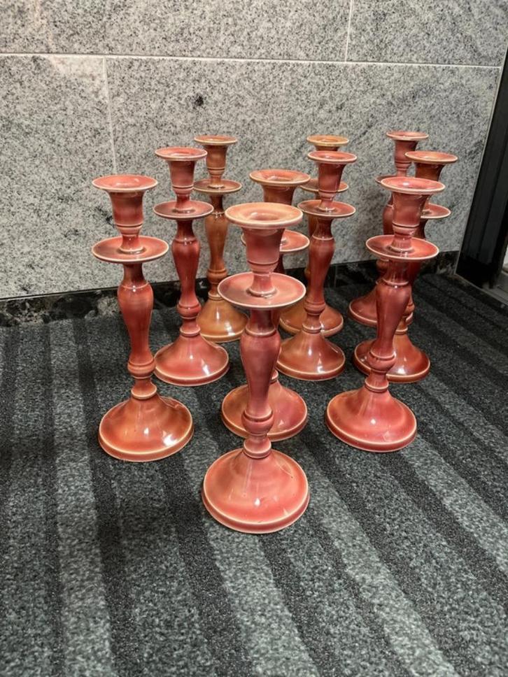 Kandelaars 10 stuks heel mooi. MOET WEG, Huis en Inrichting, Woonaccessoires | Kandelaars en Kaarsen, Zo goed als nieuw, Kandelaar