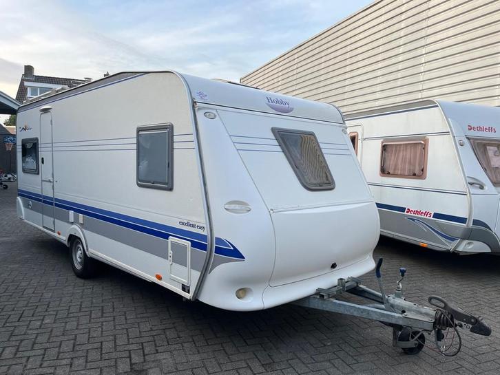 Hobby Excellent 540 ufe, Caravans en Kamperen, Caravans, Bedrijf, tot en met 4, 1000 - 1250 kg, Hobby, 7 tot 8 meter, Douche, Kachel