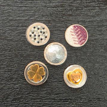 5x Mi Moneda munten voor in pendant maar S
 beschikbaar voor biedingen