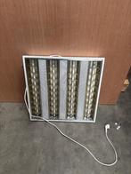 Tl systeemplafond verlichting 60x60, Ophalen, Gebruikt, Metaal