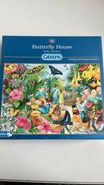 Gibsons puzzel 1000 st butterfly house, Ophalen of Verzenden, Zo goed als nieuw