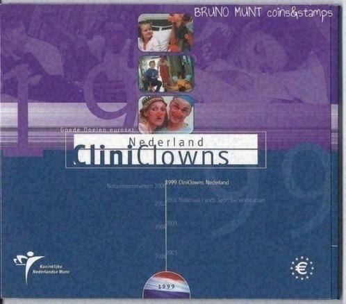 BU Goede Doelenset 1999 - CliniClowns, Postzegels en Munten, Munten | Nederland, Setje, Euro's, Koningin Beatrix, Verzenden