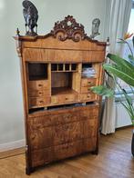 Antiek Klepsecretaire met geheime lade, Huis en Inrichting, Kasten | Ladekasten, Ophalen, Gebruikt, 50 tot 100 cm, Minder dan 100 cm