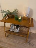 Rohe Noordwolde jaren 60 bijzettafel, Huis en Inrichting, Ophalen, Gebruikt, Rond, Minder dan 55 cm