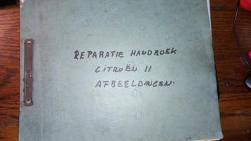 Reparatie-handboek Citroën Traction Avant beschikbaar voor biedingen