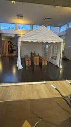 Witte Partytent - nieuw in doos, Ophalen, Opvouwbaar, Partytent, Minder dan 4 meter