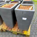 Aardewerk bloempot rond - hoogte 59-61cm NU 25% korting, Tuin en Terras, Bloempotten, Ophalen, Steen, Gebruikt, Rond