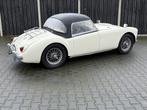 MG A MGA Roadster 1500 (bj 1957) Hardtop NL auto km 20.000 N, Auto's, Zwart, Cabriolet, Wit, Bedrijf