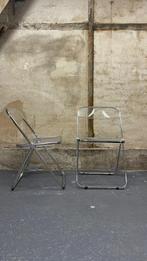 Vintage design Plia castelli plexiglas stoel, Huis en Inrichting, Ophalen of Verzenden, Zo goed als nieuw, Eén