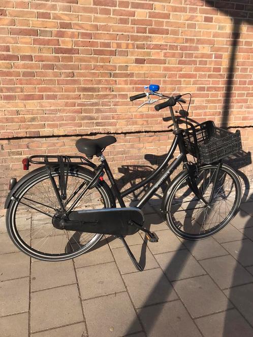 Mooie Omafiets met 3 Versnellingen en Transportrek V3, Fietsen en Brommers, Fietsen | Dames | Omafietsen, Gebruikt, 53 tot 56 cm