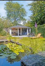 Tuinhuisje met overkapping, Tuin en Terras, Tuinhuis, 2 ramen, Met overkapping, Hout