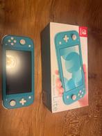 Nintendo Switch Lite Turquoise - Zo goed als nieuw!, Spelcomputers en Games, Spelcomputers | Nintendo Switch Lite, Ophalen of Verzenden