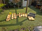 Muddy buddy houten waterbaan., Kinderen en Baby's, Ophalen, Zo goed als nieuw
