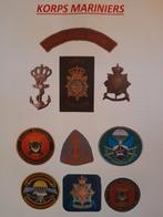 Overzicht emblemen van de mariniers, Ophalen of Verzenden, Marine, Nederland, Boek of Tijdschrift