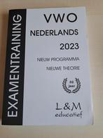 Examentraining Vwo Nederlands 2023, Boeken, Schoolboeken, Nederlands, Ophalen of Verzenden, VWO, Zo goed als nieuw