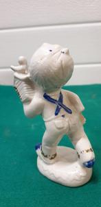 beeld jongen meisje delfts blauw, Verzamelen, Beelden en Beeldjes, Ophalen of Verzenden