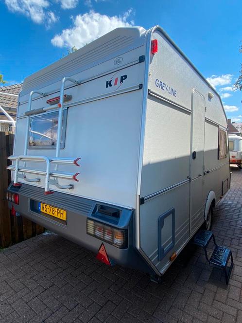 Super nette! Kip greyline met vol Automatische trumamover !, Caravans en Kamperen, Caravans, Bedrijf, tot en met 4, 750 - 1000 kg