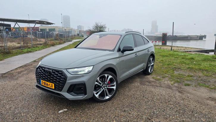 Audi Q5 55 Tfsi e 367pk S  Quattro Nardo Grijs VOL OPTIES!, Auto's, Audi, Particulier, Q5, 360° camera, 4x4, ABS, Achteruitrijcamera