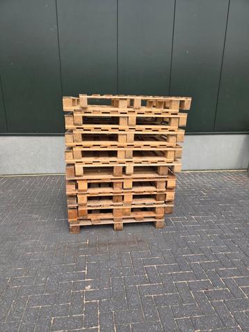 Houten Pallets 110x110 - Partij van 9 beschikbaar voor biedingen