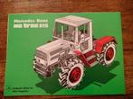 Mercedes-Benz MB trac 800 Brochure folder, Ophalen of Verzenden, Gelezen, Mercedes, Daimler-Benz AG