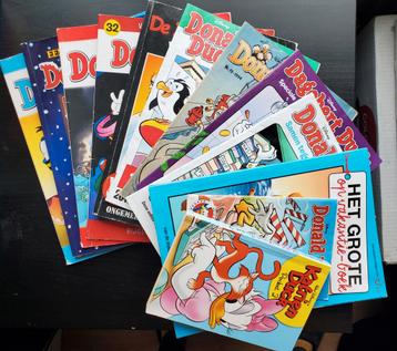 Diverse Donald Duck stripboeken beschikbaar voor biedingen