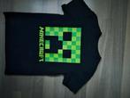shirt maat 134 minecraft, Minecraft, Ophalen of Verzenden, Zo goed als nieuw, Shirt of Longsleeve