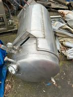 Roestvrijstalen druktank 350 liter , 8 bar , verwarmd., Ophalen, Gebruikt