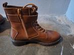 Bruine leren boots maat 37, Kleding | Dames, Schoenen, Ophalen of Verzenden, Zo goed als nieuw, Bruin