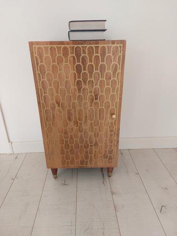 Mango houten kastje - Nieuwstaat! beschikbaar voor biedingen