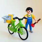 Playmobil klusjesman met fiets 4791, Ophalen of Verzenden, Zo goed als nieuw, Complete set