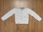 River Island meisjes vest wit/zilver glitter maat 110, Gebruikt, Meisje, Trui of Vest, River Island