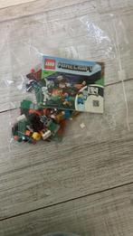 lego minecraft, Ophalen of Verzenden, Zo goed als nieuw, Complete set, Lego