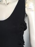 B478 Gestuz maat S=36  aparte jurk jurkje zwart, Kleding | Dames, Jurken, Zwart, Ophalen of Verzenden, Zo goed als nieuw, Maat 36 (S)