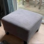 IKEA Poef - Grijs, Minder dan 50 cm, Vierkant, Ophalen of Verzenden, Zo goed als nieuw