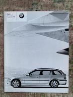 Nederlandse prijslijst BMW 3-serie E46 1999, Boeken, Auto's | Folders en Tijdschriften, Nieuw, Ophalen of Verzenden, BMW, BMW